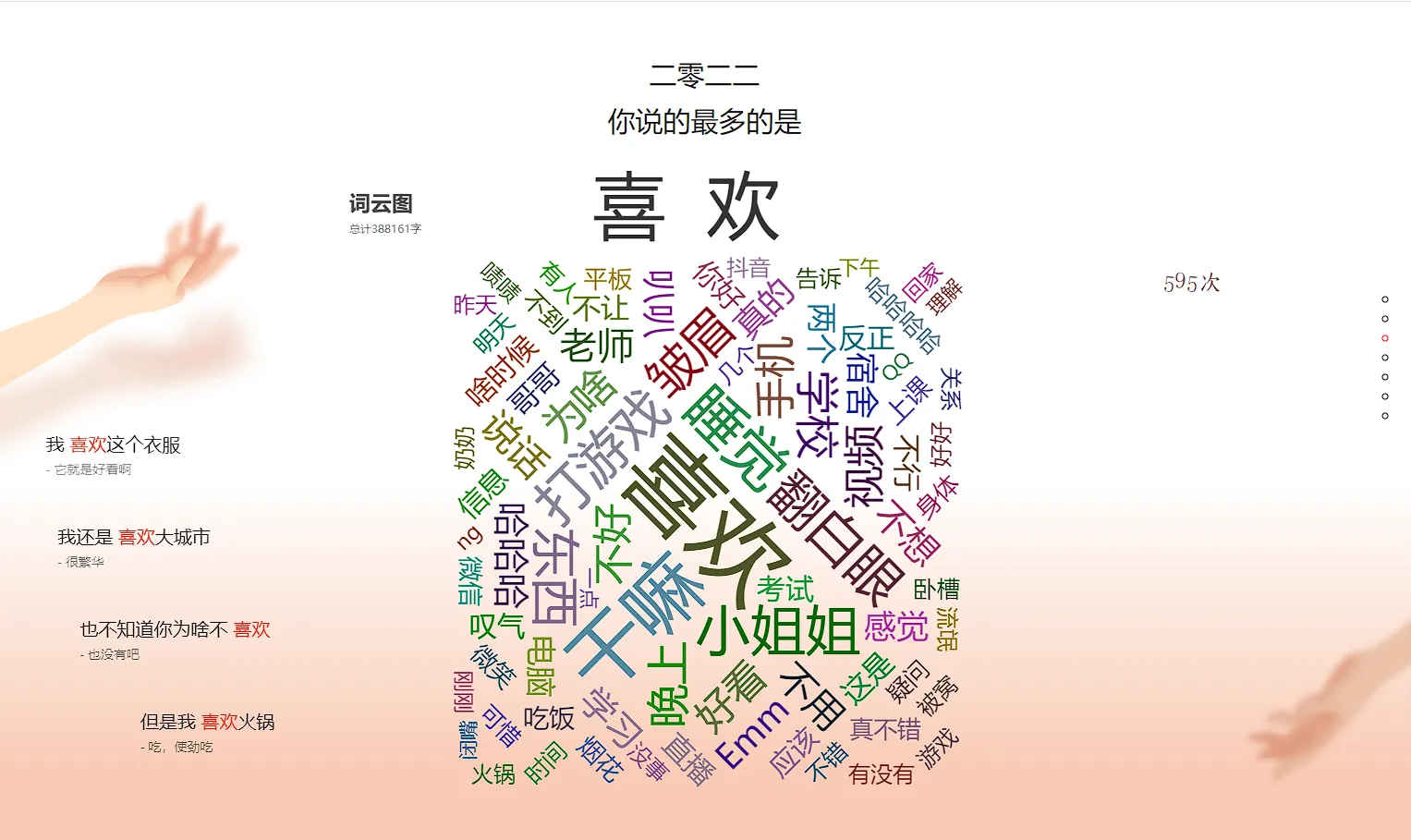 留痕:微信生成年度聊天报告